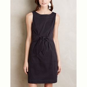 Anthropologie Clara Tie-Front Sheath